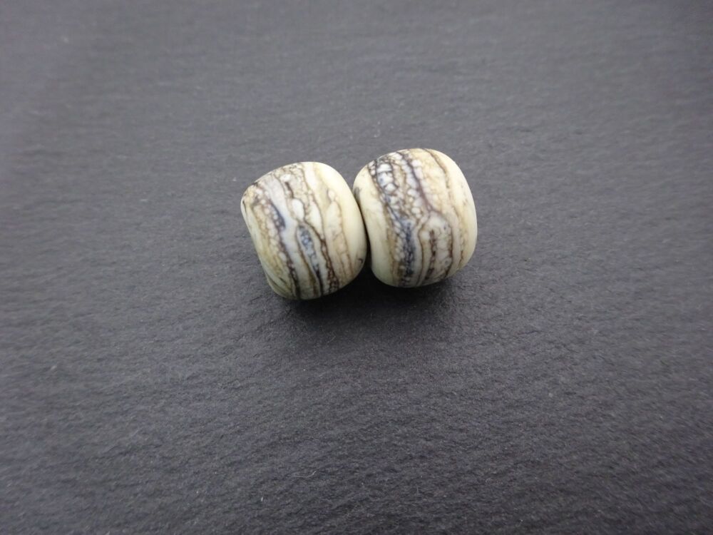 ivory and black donuts