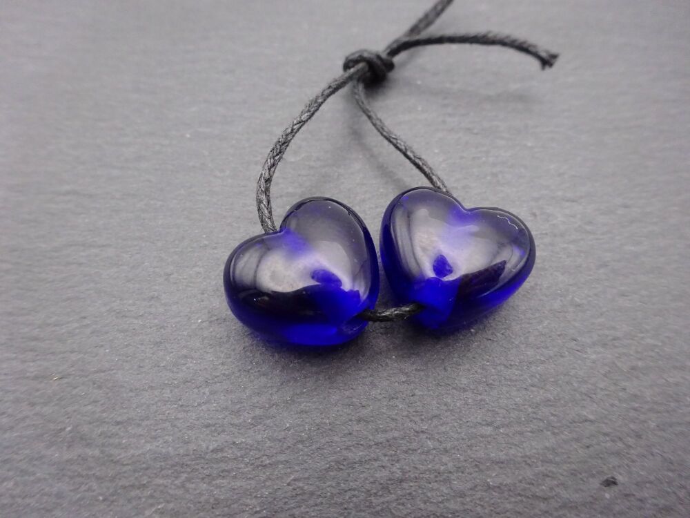 cobalt blue hearts