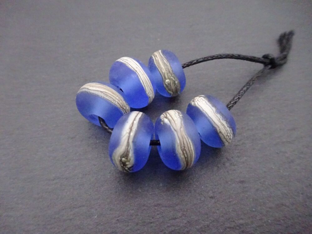 blue frosted wrapped