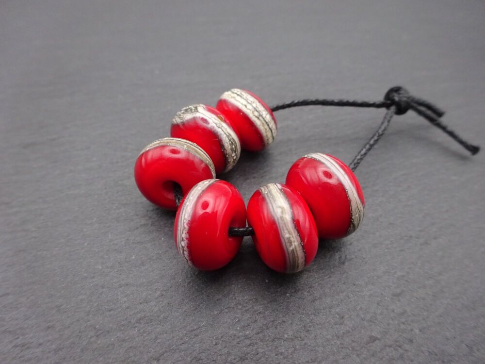 red wrapped