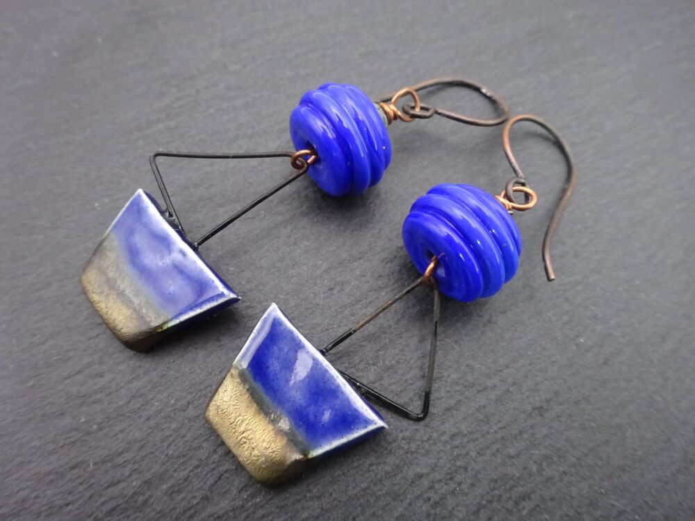 blue boats