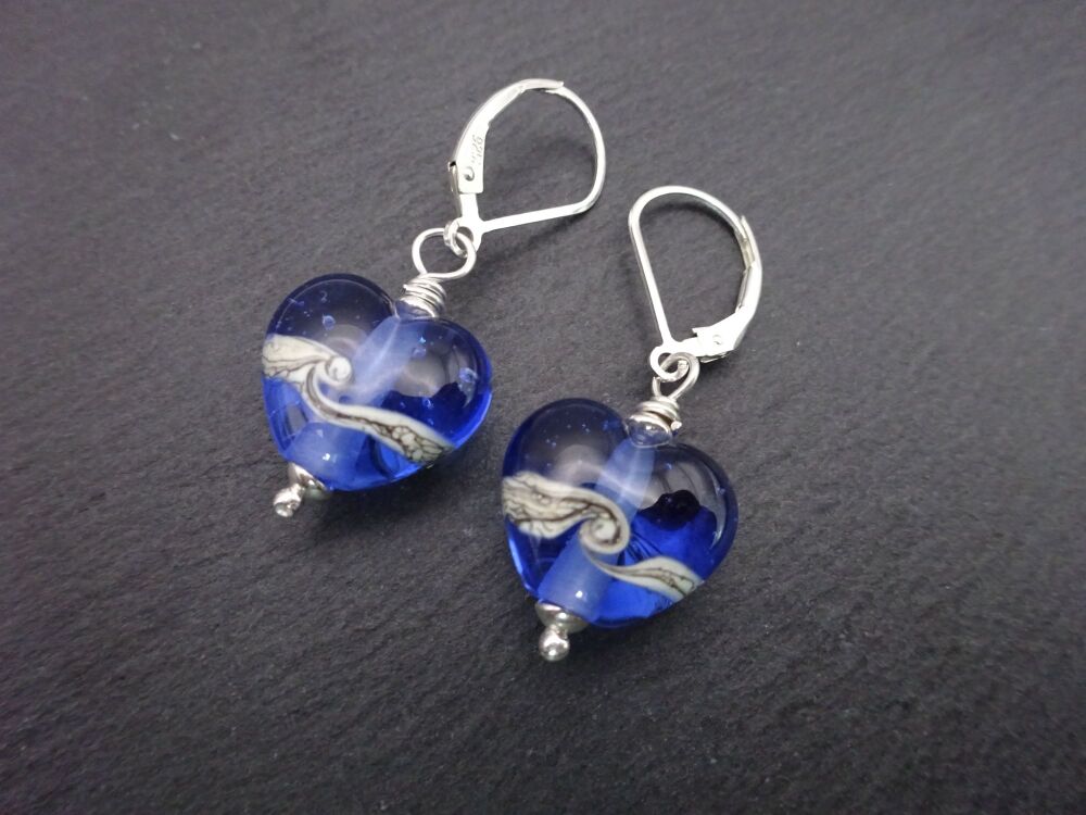 blue hearts lever back