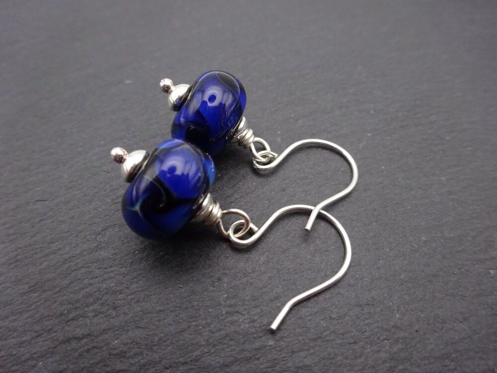 blue swirls