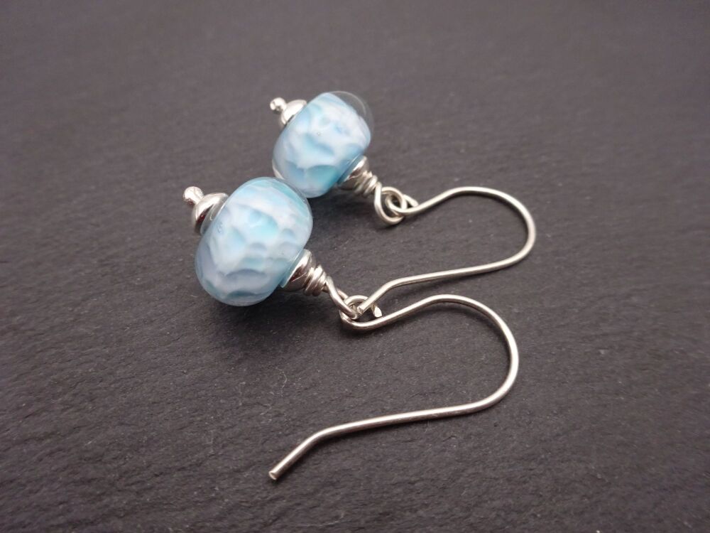 blue speckles