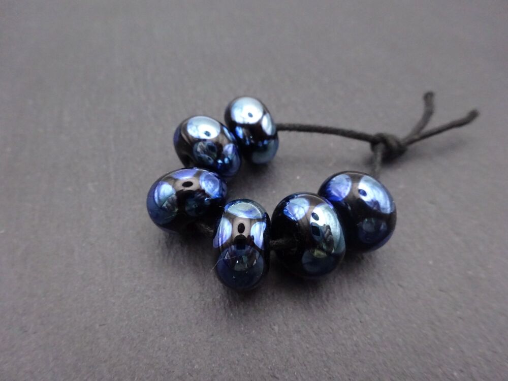 black and silver spots