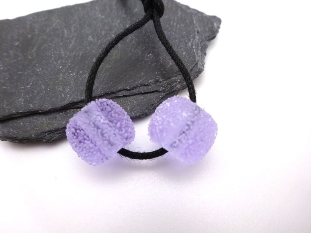lilac sugar chunky donuts