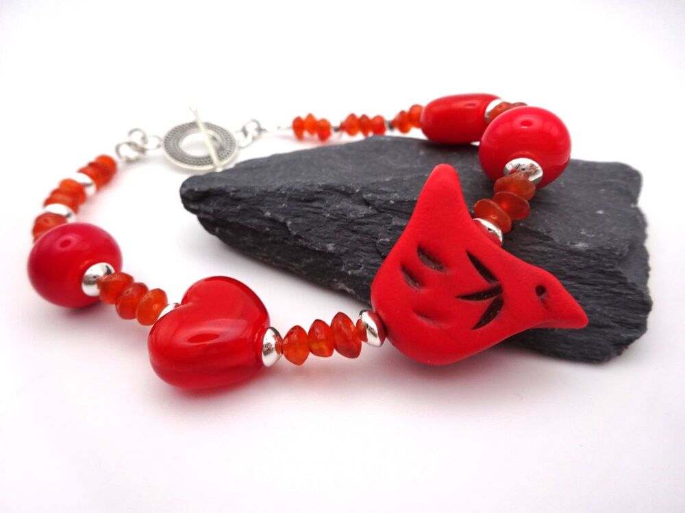 red bird