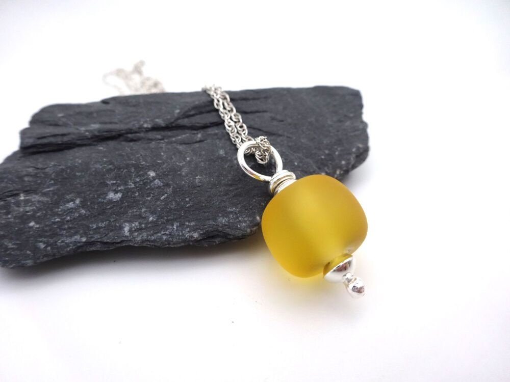 light amber pendant