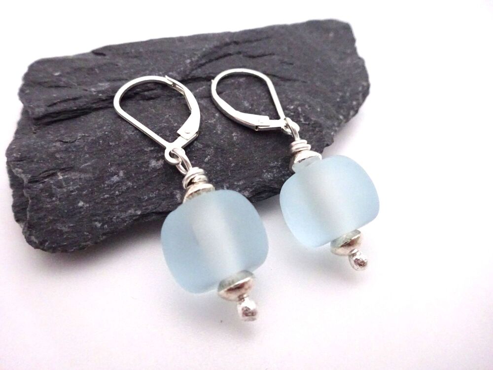 frosted light blue