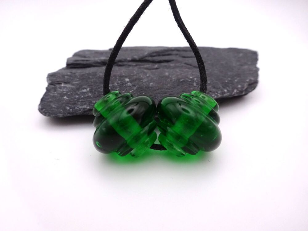 emerald green ornate