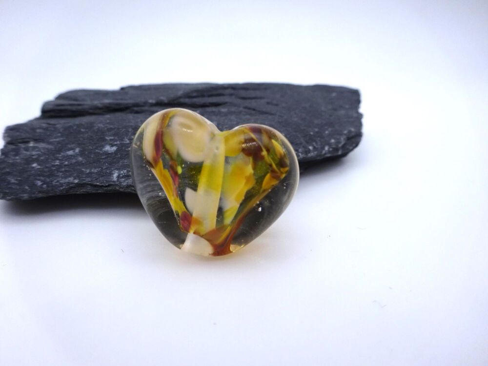 autumn frit heart