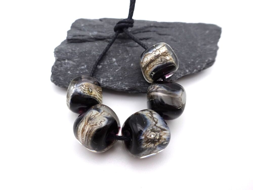 dark purple encased nuggets