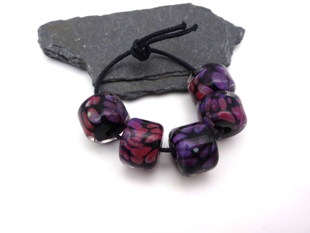 black and purple wheels