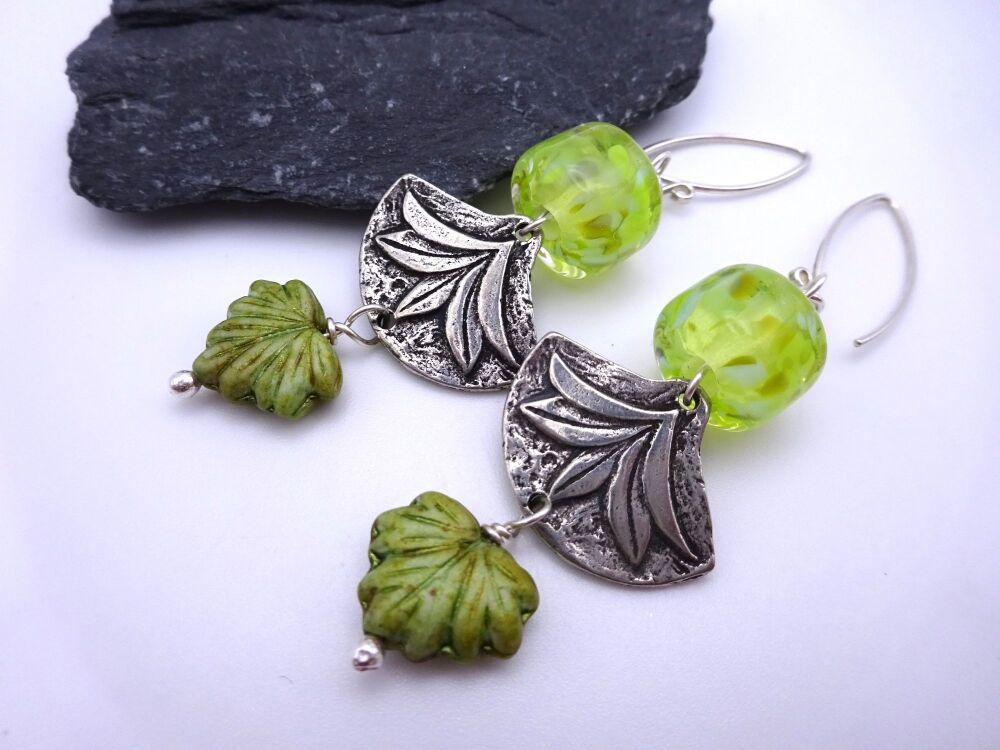 green leaves