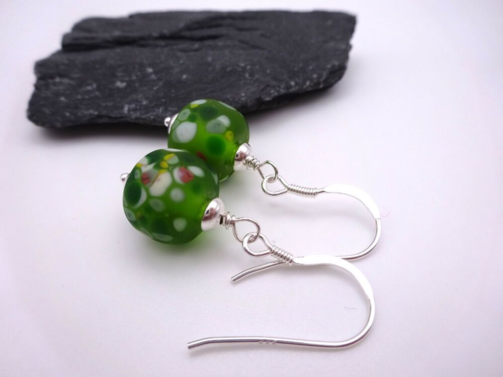 green speckled