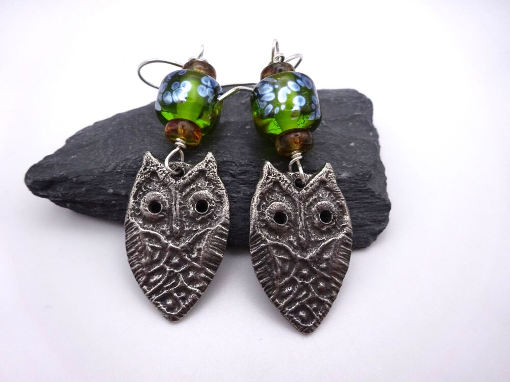 green owls