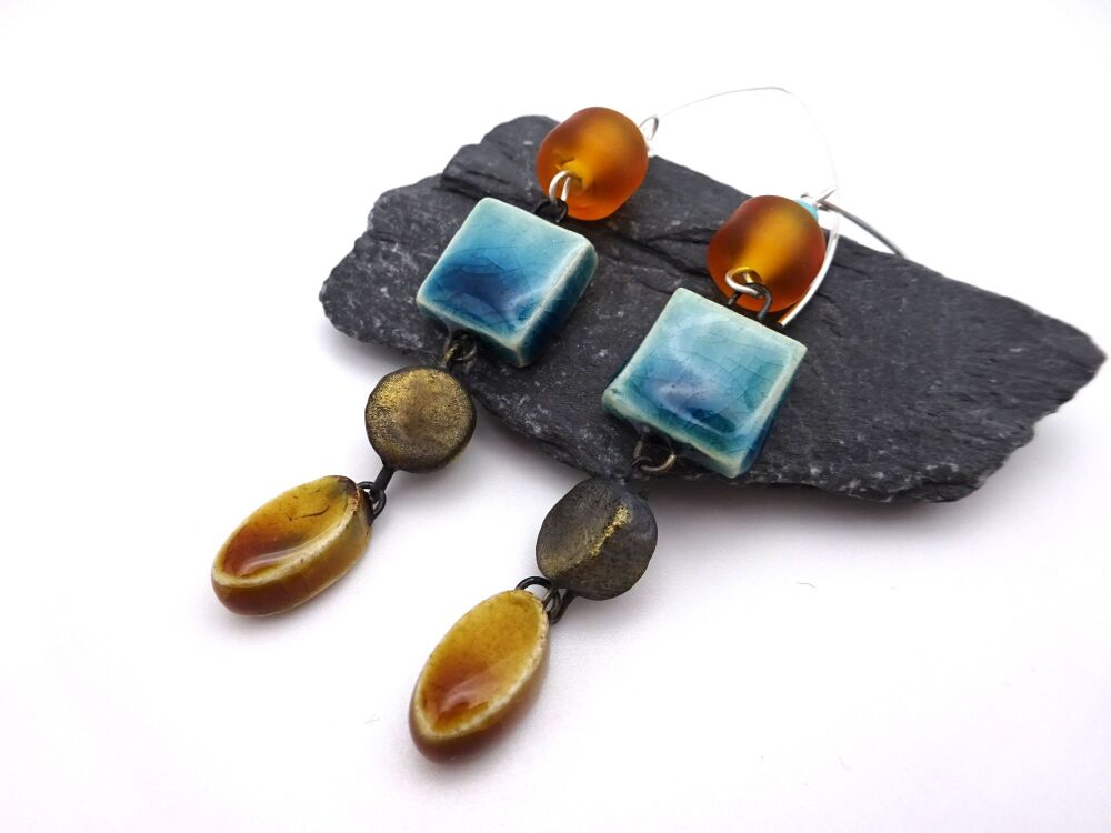 amber geo drops