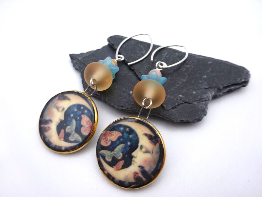 ceramic moon