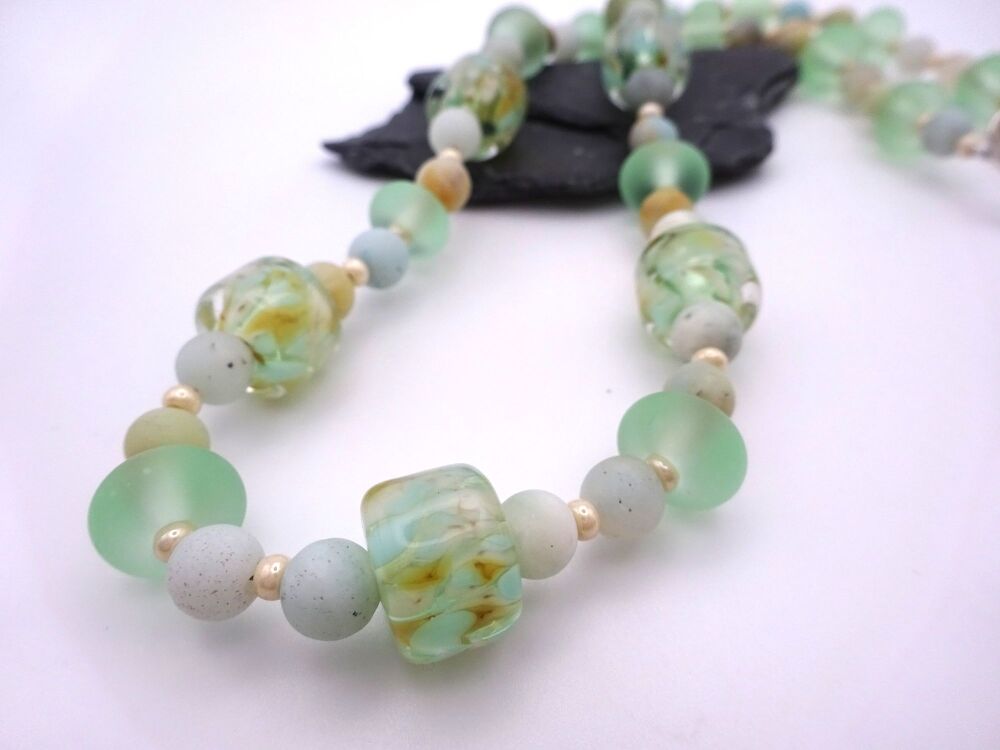 pale green and andean opal