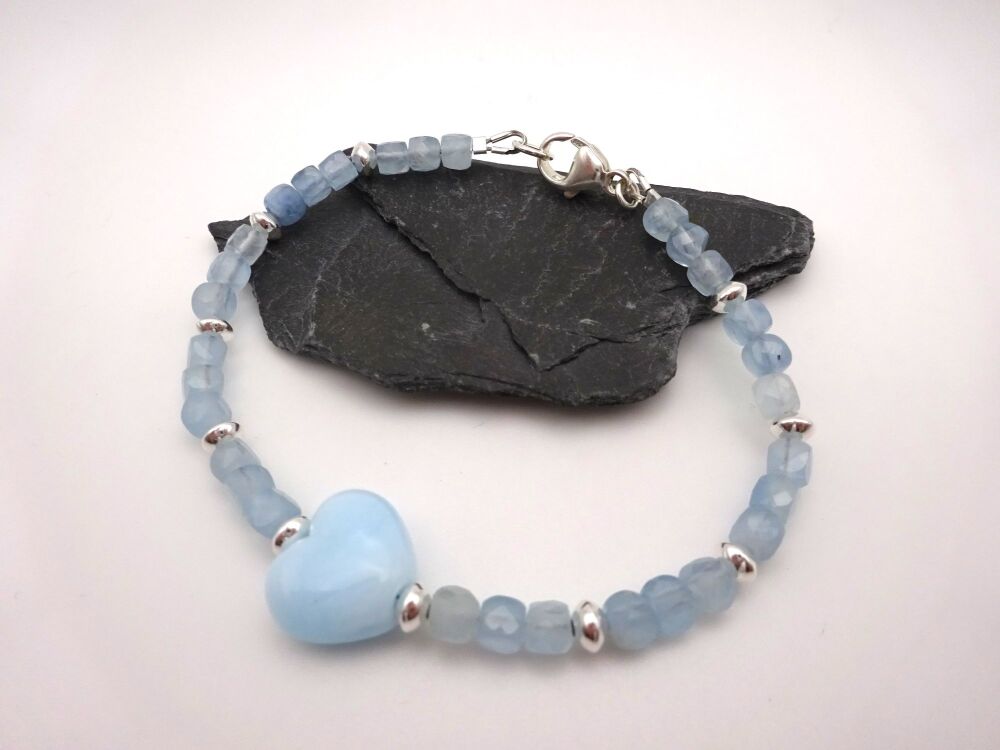 aquamarine heart
