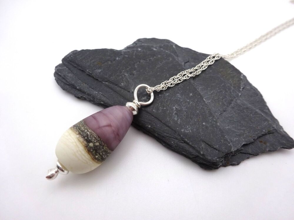 purple beach teardrop
