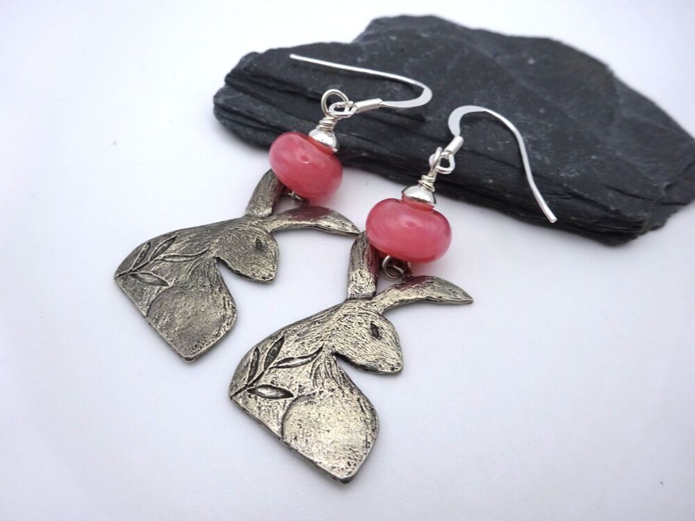 pink hares