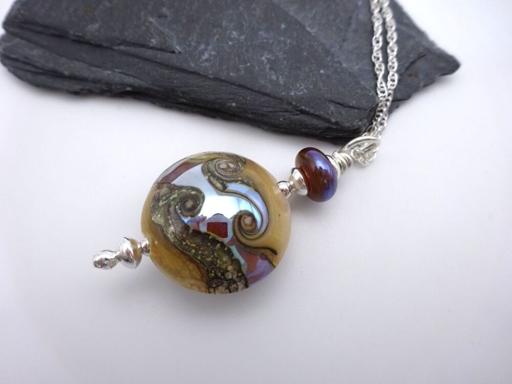 ivory and silver swirl