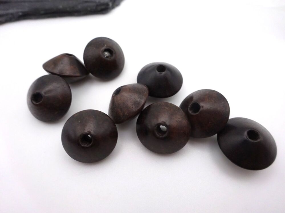 wood saucers