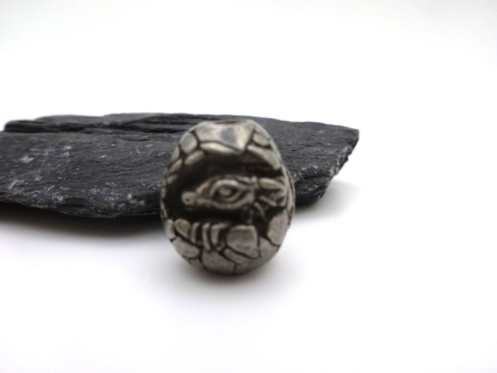 pewter dragon egg