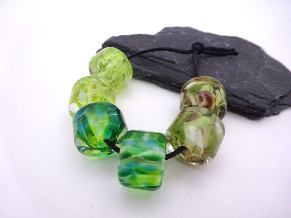 chunky wheel green mixed pairs