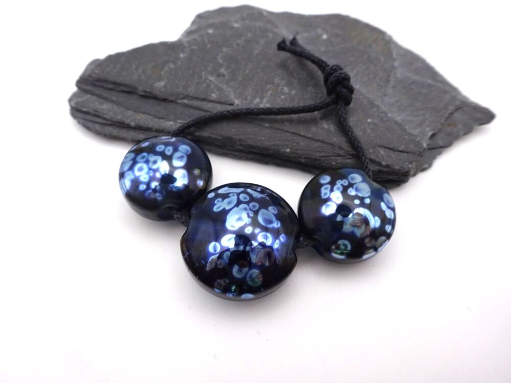 blue and silver