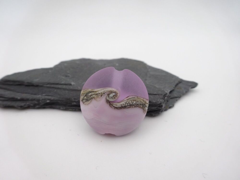 pink lilac frosted lentil
