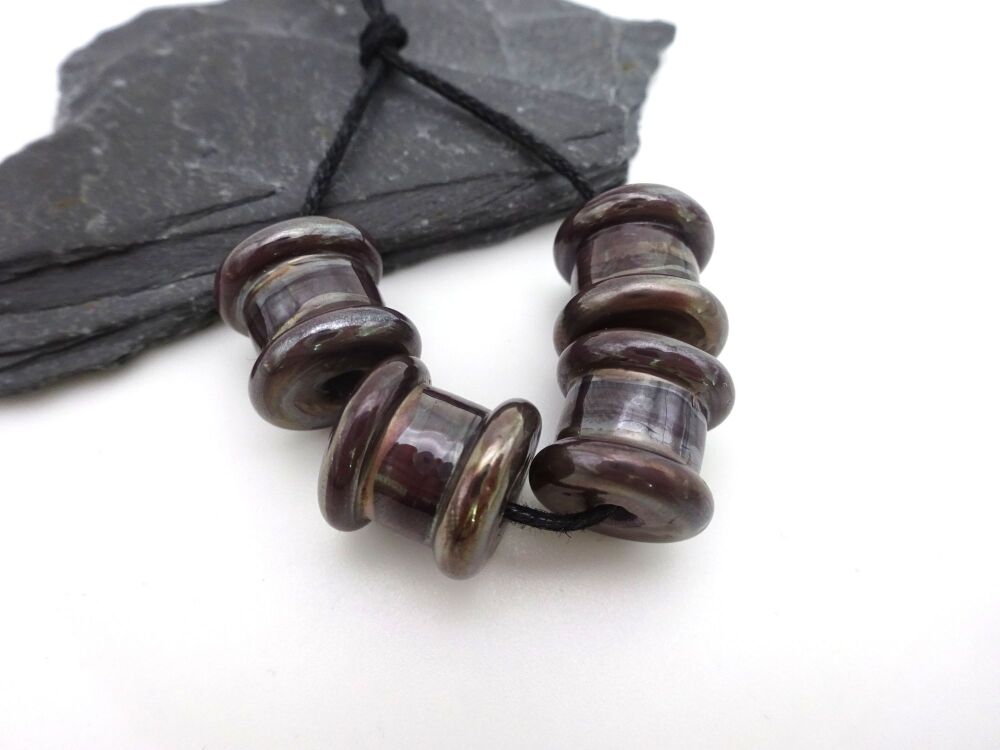 metallic grey bobbins