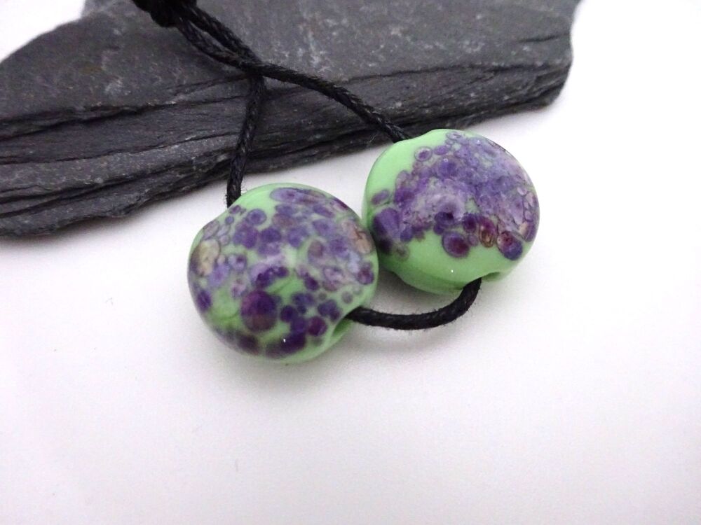 green and purple frit SSL