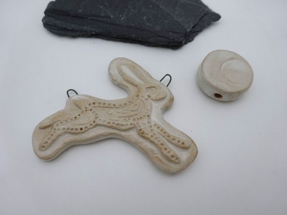 ceramic moon hare