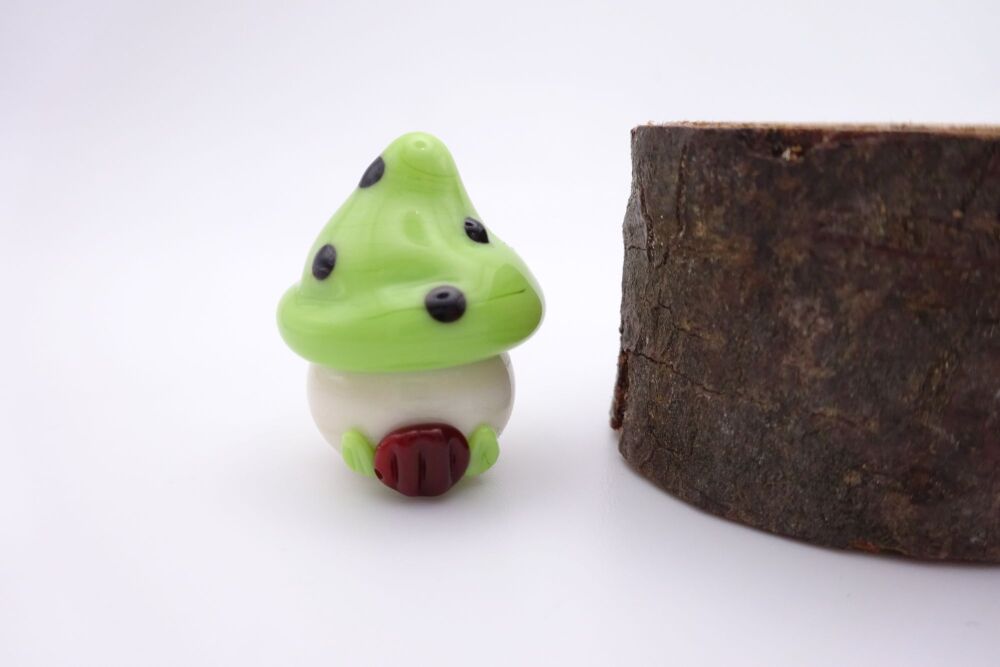 green toadstool house