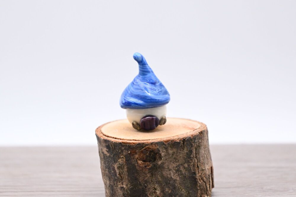 blue toadstool house