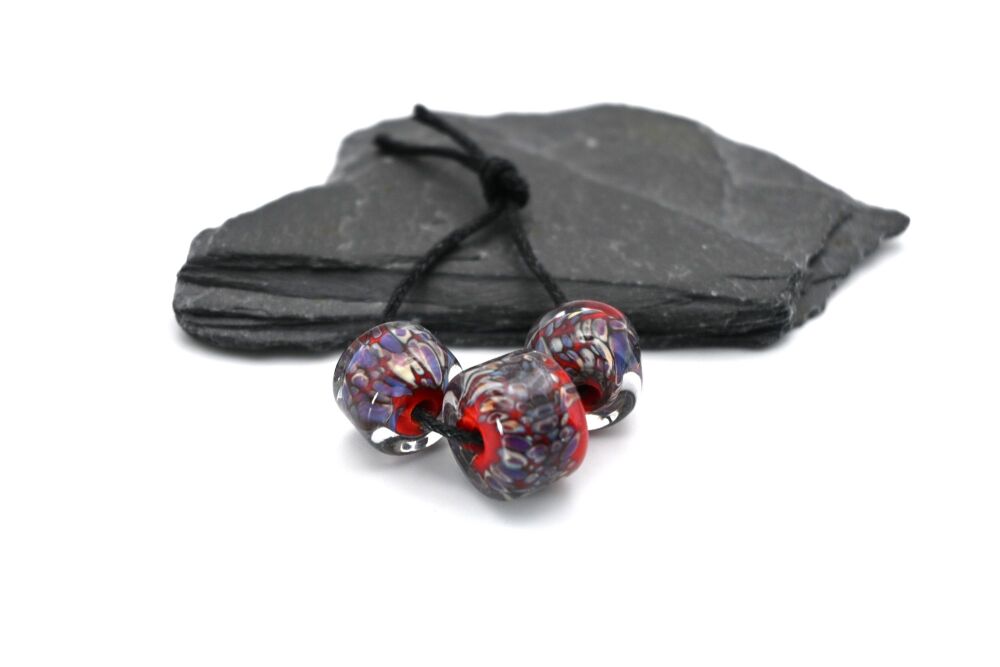 red frit wheels trio