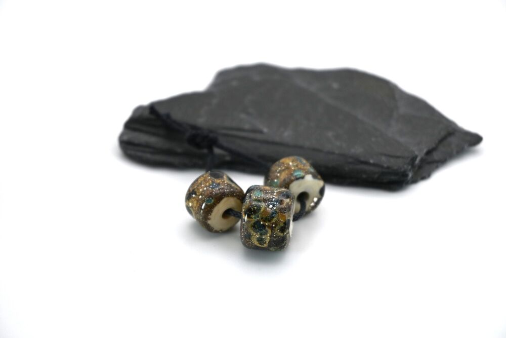 ivory and silver chunky wheels