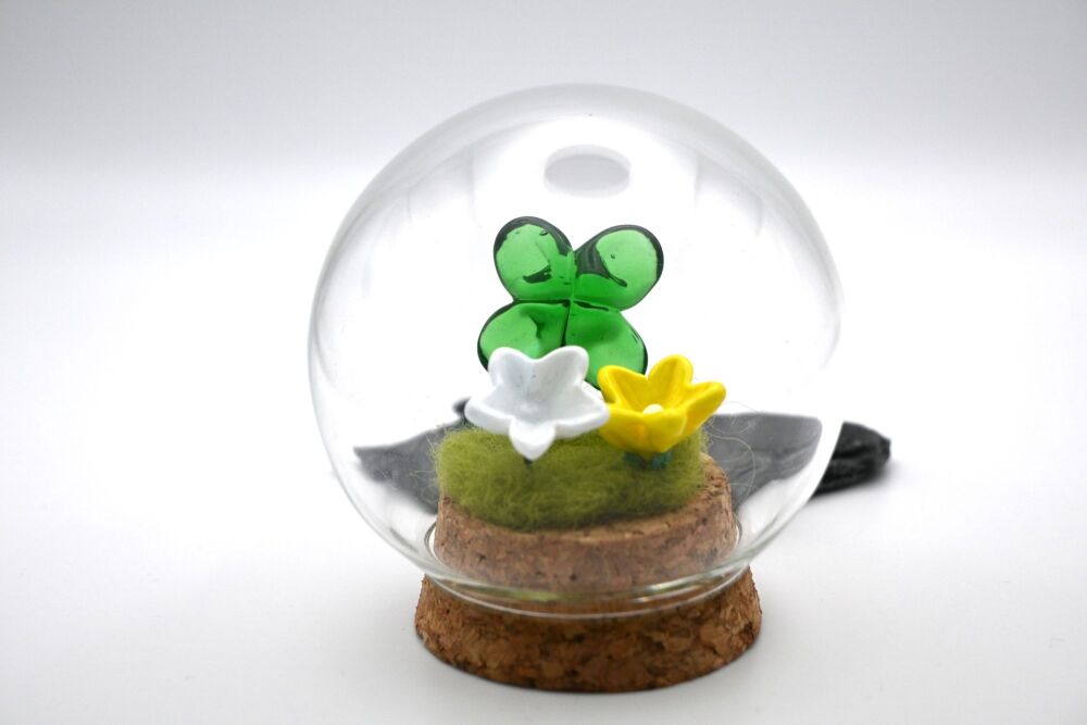 four leaf clover garden