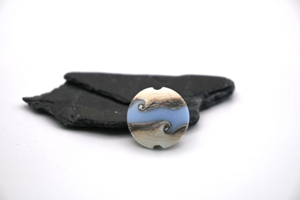 blue wrapped ivory lentil