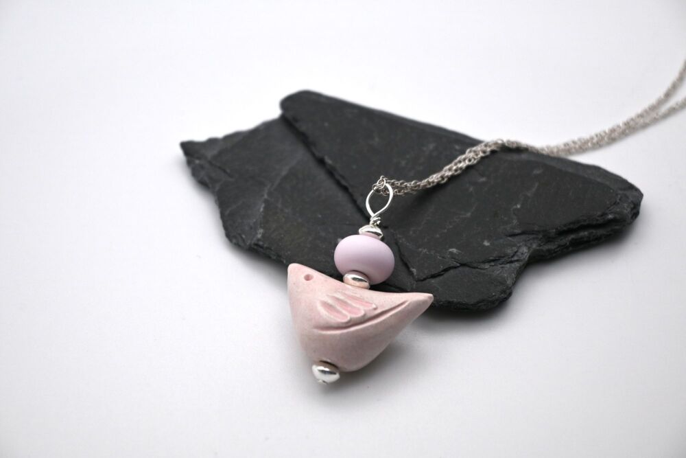 pink bird