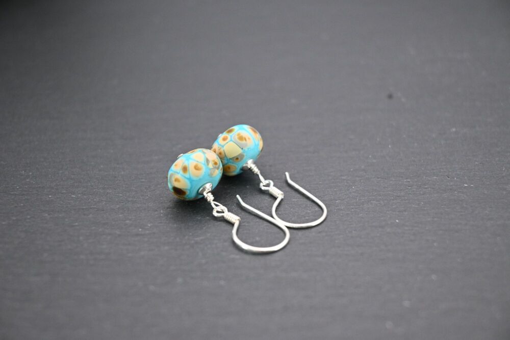 turquoise raku