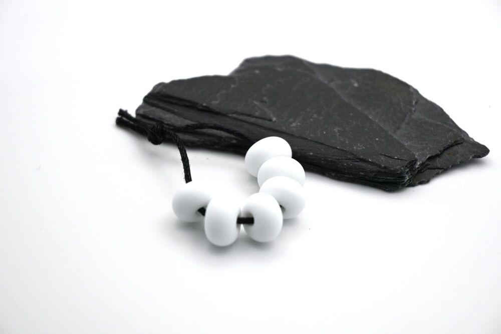white tumbled