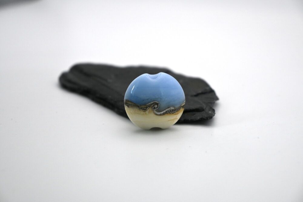 blue and ivory lentil