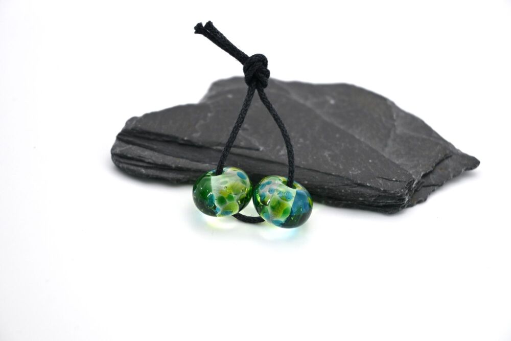 green blue frit