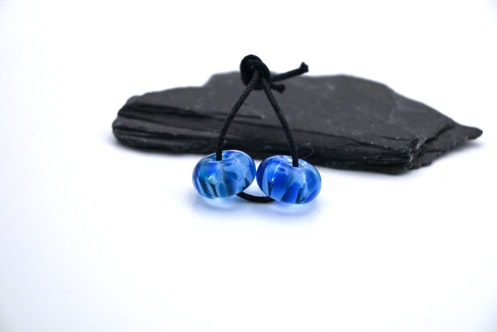 blue encased frit