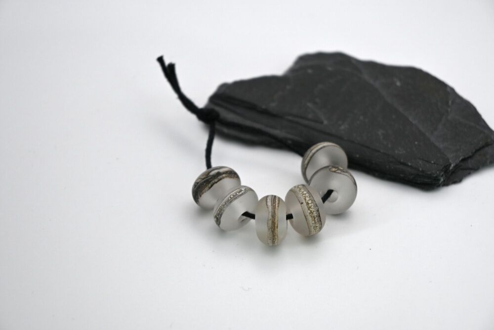clear wrapped tumbled