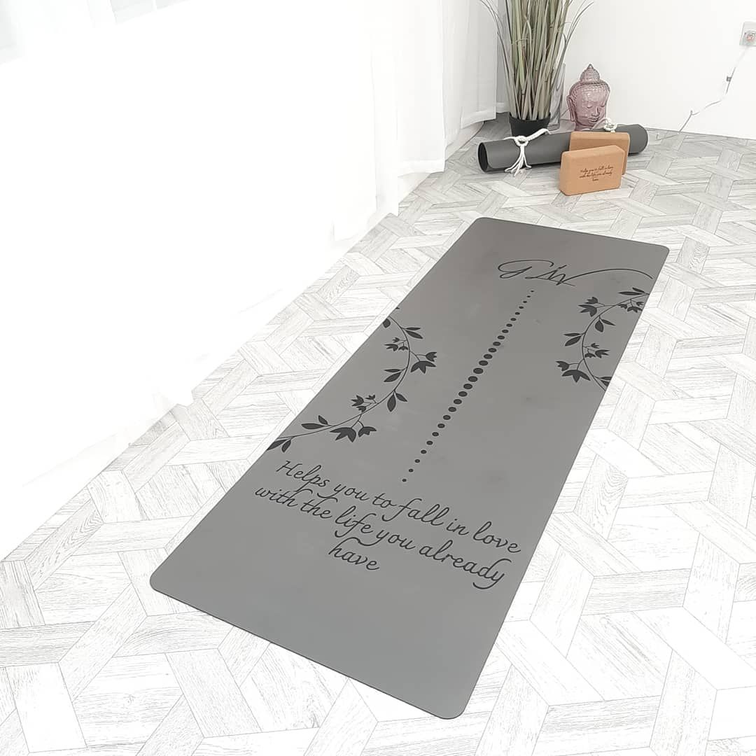 Glolife™ Yoga Mat Non Slip Eco-Friendly Biodegradable Rubber