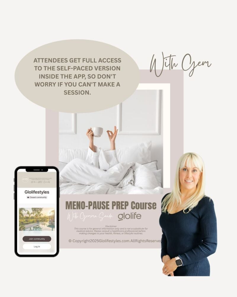 January 2026 12 Week Meno-Prep Course